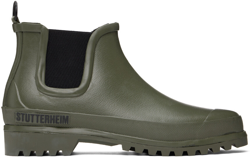 

Зеленые ботинки челси Novesta Edition Rainwalker Stutterheim