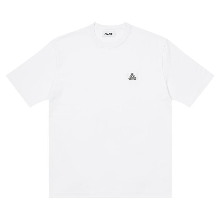 Футболка Palace Square Patch T-Shirt 'White', белый