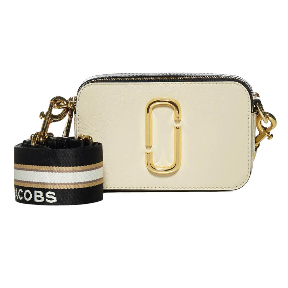 

Сумка-кроссбоди Marc Jacobs Shoulder, бежевый/черный/белый