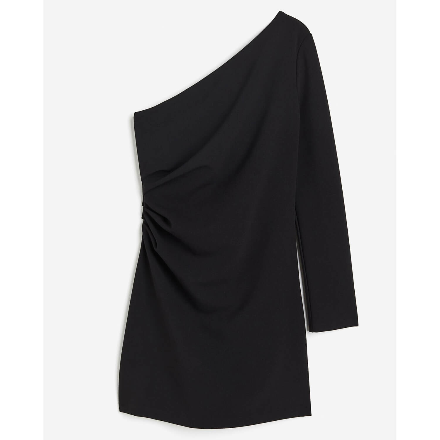 

Платье H&M One-shoulder Bodycon, черный