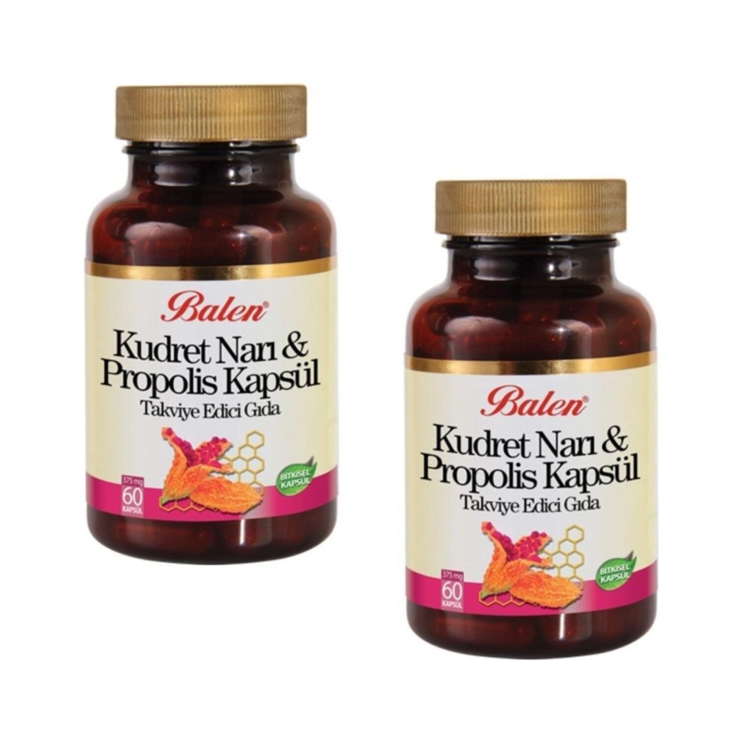 Активная добавка Balen Kudret Nari Capsule, 60 капсул, 300 мг, 2 штуки