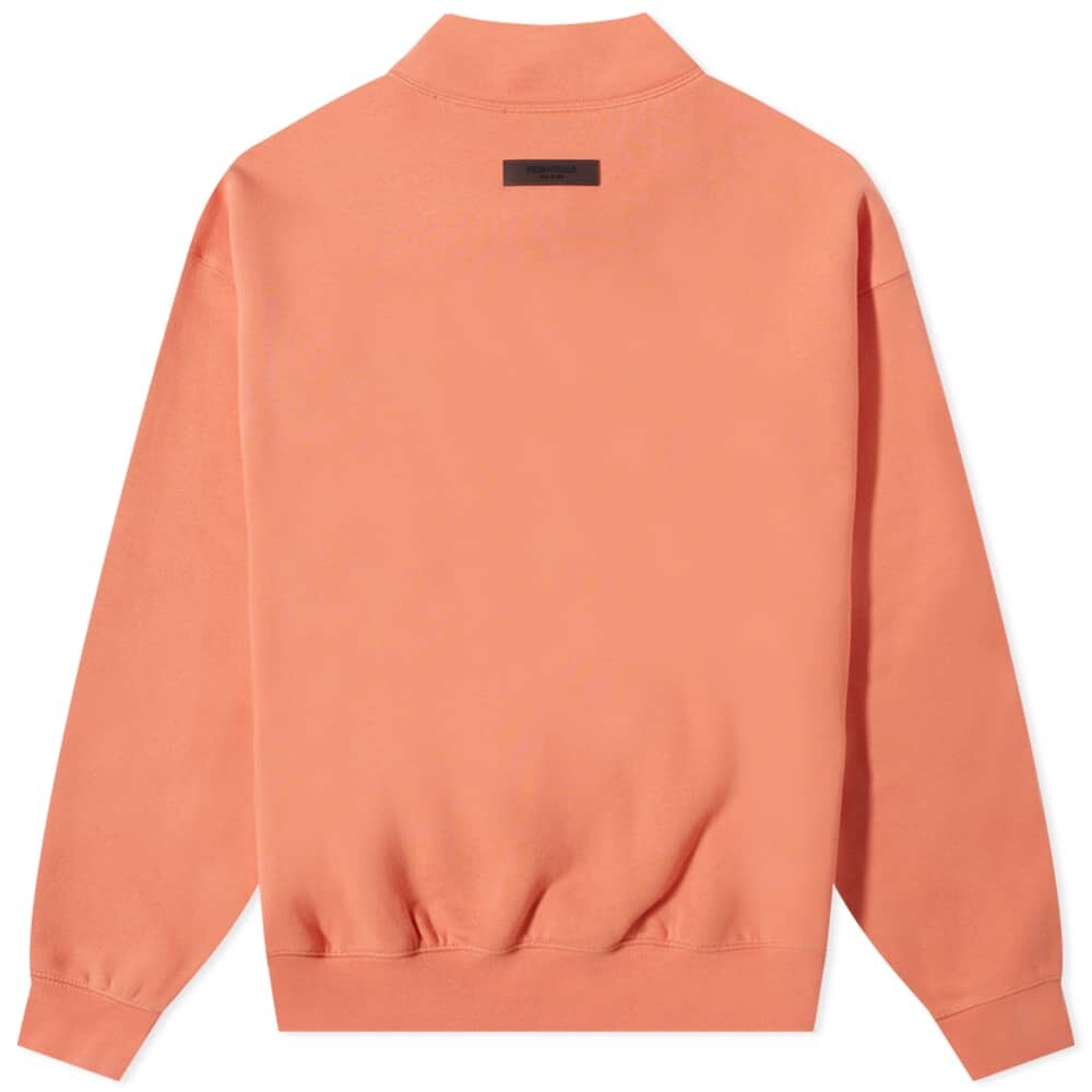 

Толстовка Fear of God ESSENTIALS Logo Mock Neck Sweat