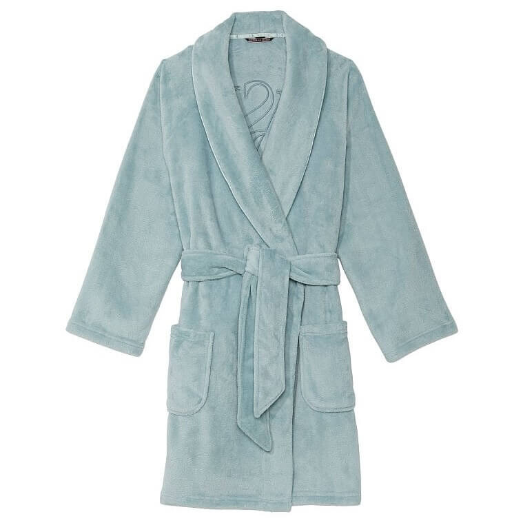 

Халат Victoria's Secret Short Cozy, зеленый
