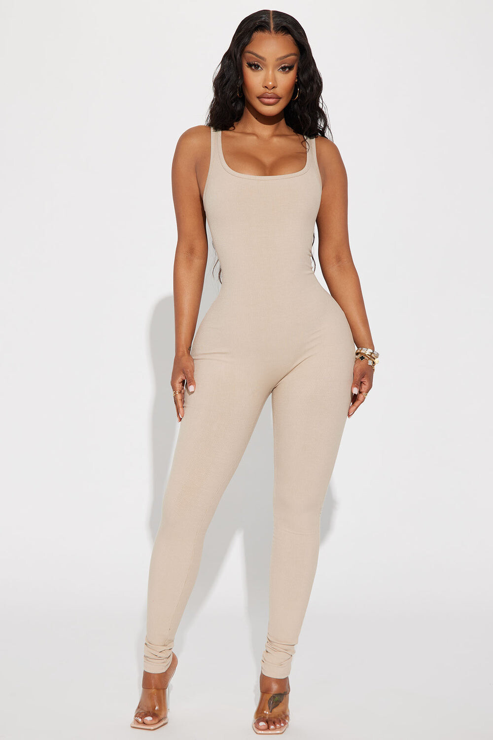 

Комбинезон Fashion Nova P7436, нюд