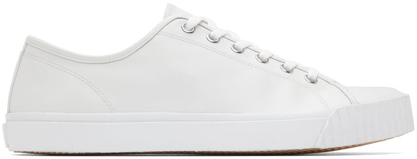 

Белые кроссовки таби Maison Margiela