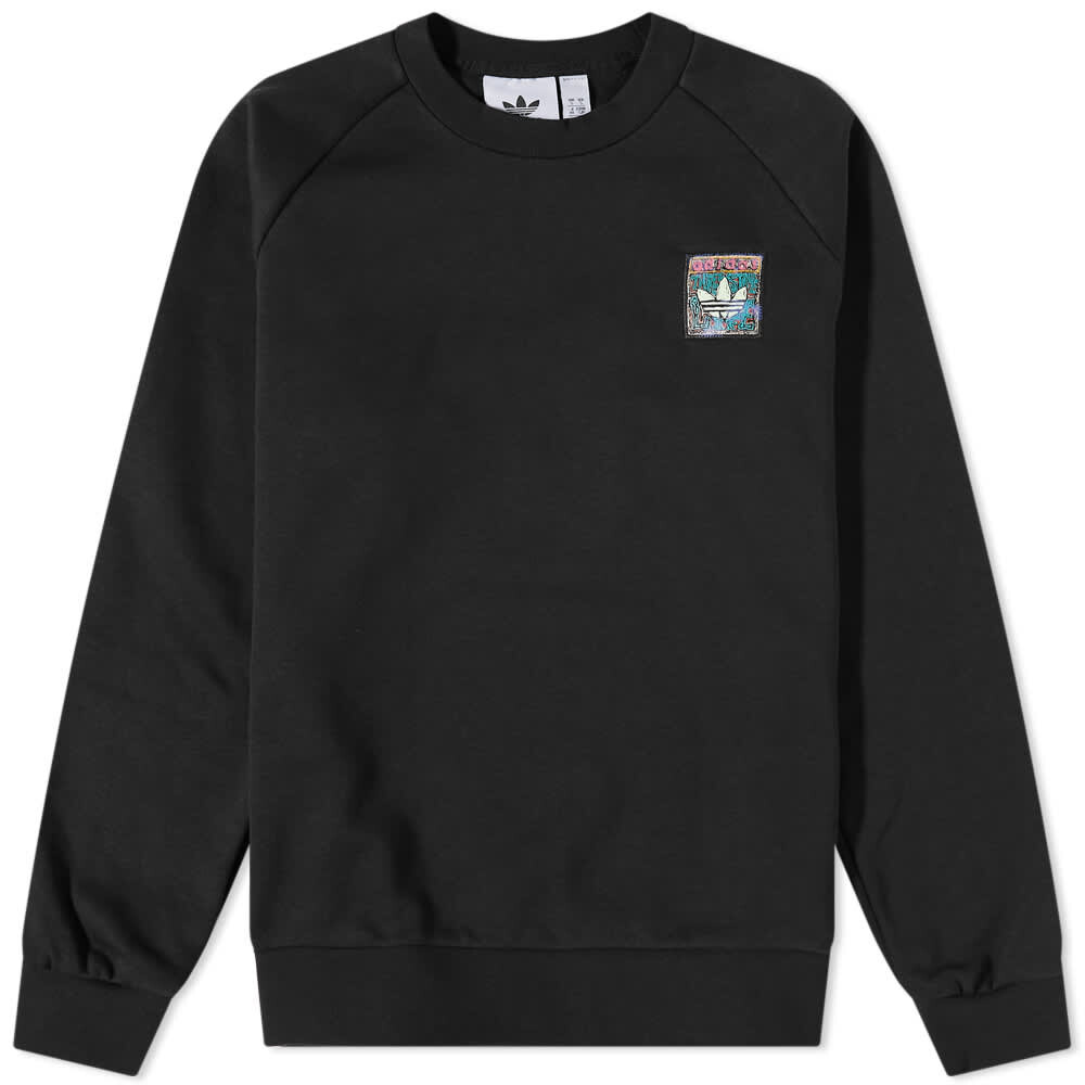 

Толстовка Adidas Summer Skate Graphic Crew Sweat, Серый