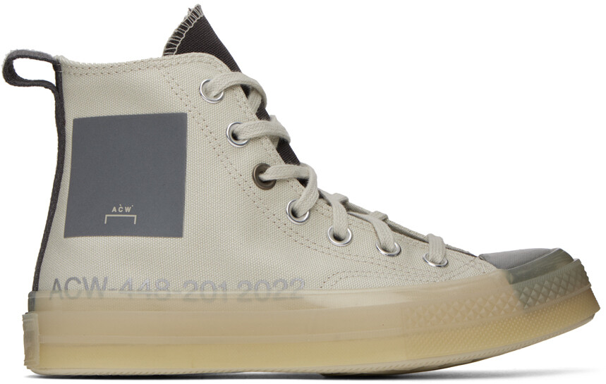 

Бело-серые кроссовки Converse Edition Chuck 70 A-COLD-WALL*
