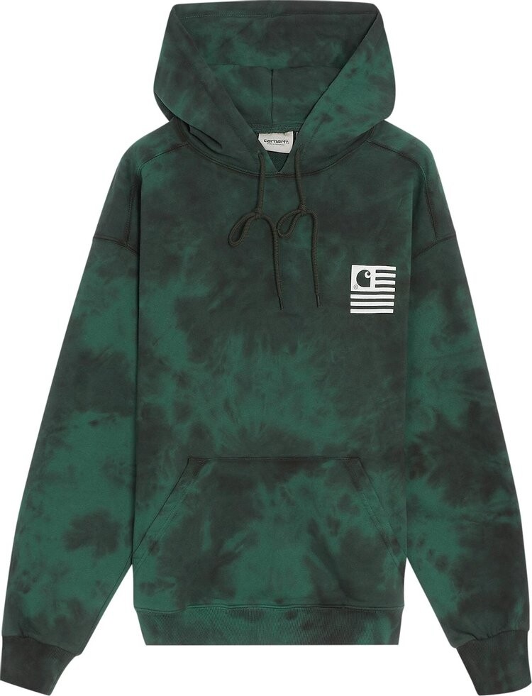 

Худи Carhartt WIP Chromo Sweat Hoodie 'Green', зеленый