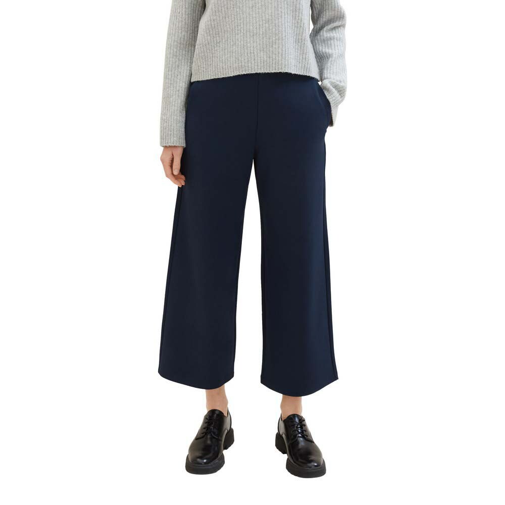 

Брюки Tom Tailor 1042304 Easy Culotte, синий