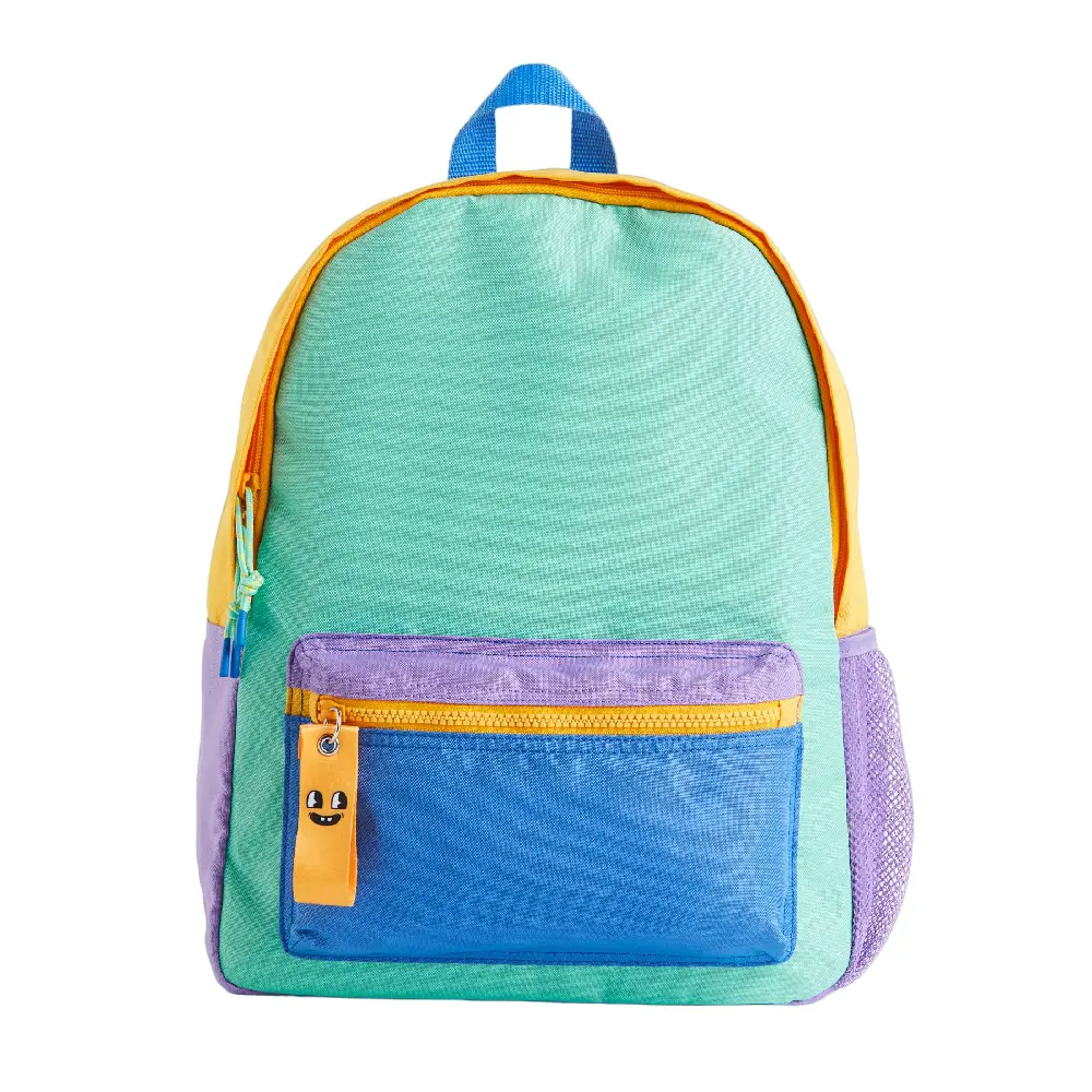 

Рюкзак детский H&M Kids Color Blocks, светло-зеленый