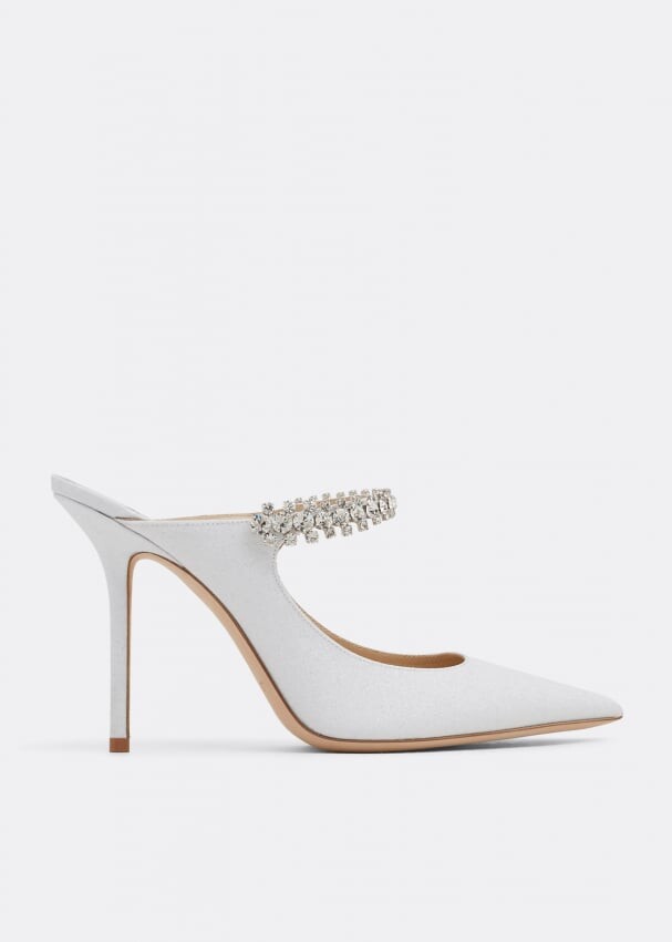 

Мюли JIMMY CHOO Bing 100 mules , белый