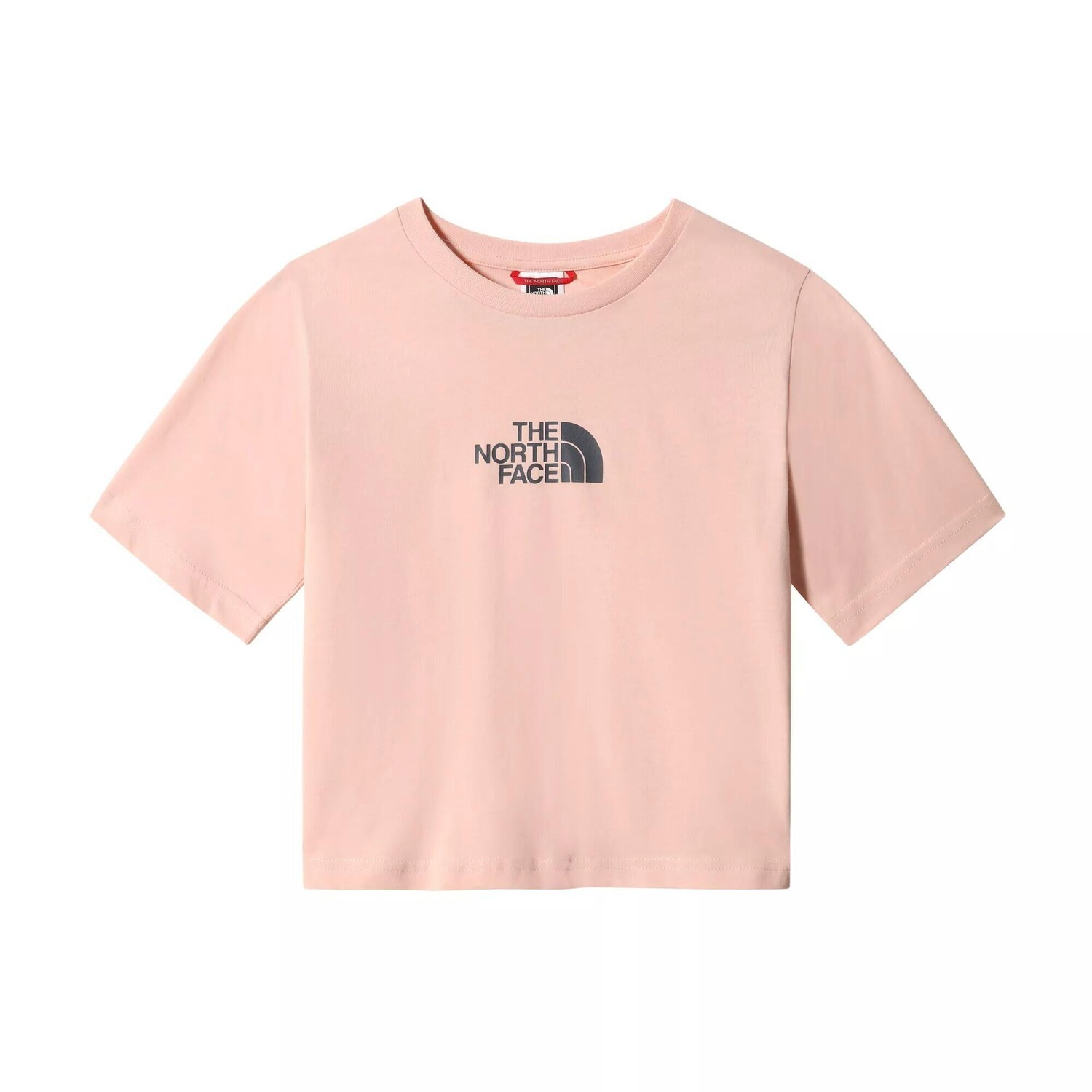 

Укороченная футболка для девочек The North Face Graphic, белый