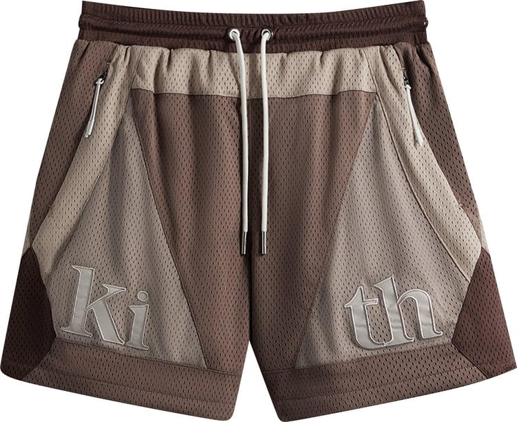 Шорты Kith Palette Turbo Short 'Mantle', коричневый - фото