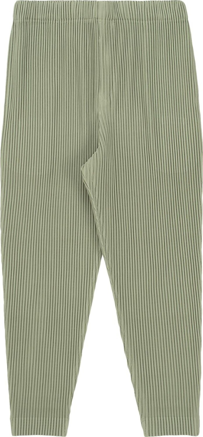 

Брюки Issey Miyake MC Pleated Pants 'Green Hued', зеленый