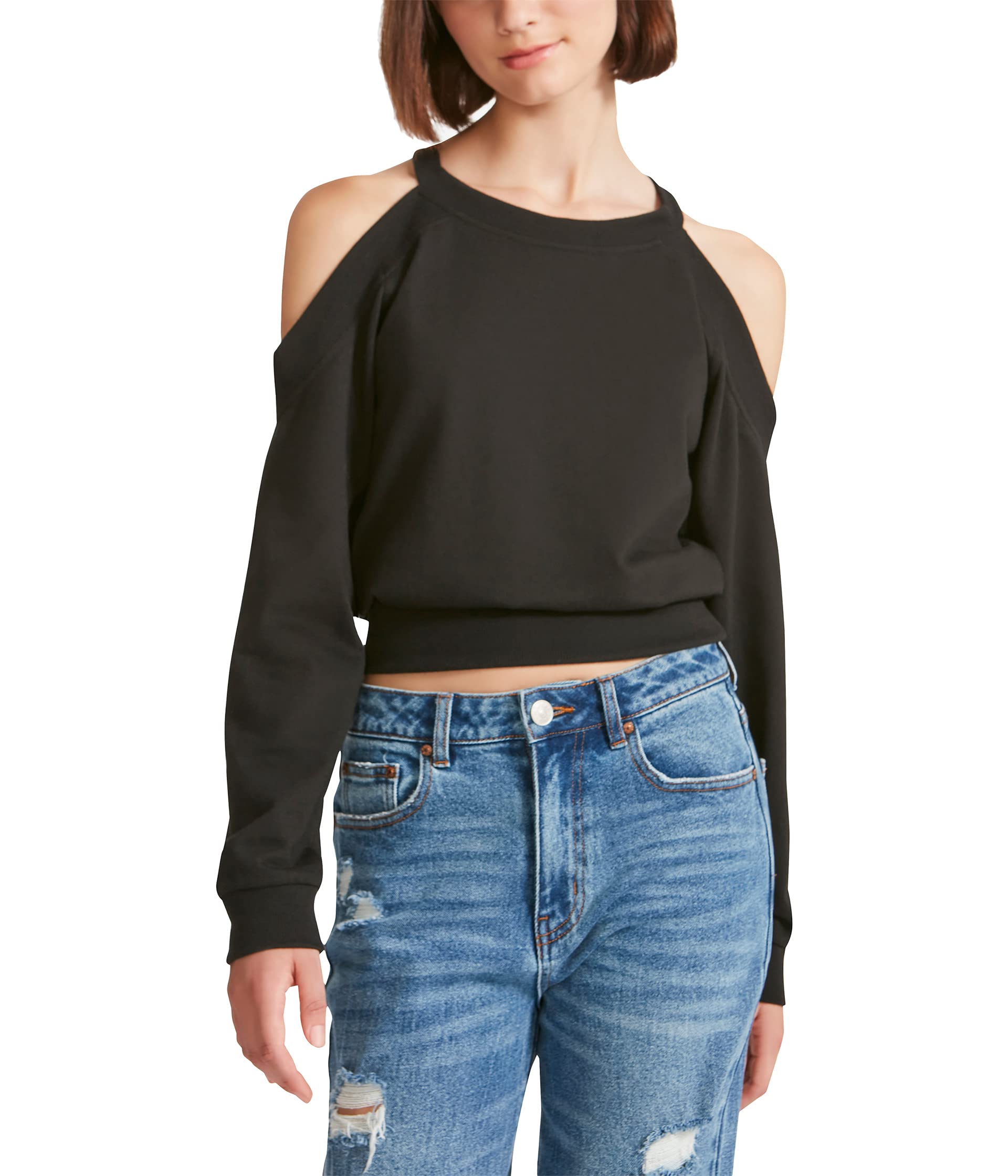 цена Худи Madden Girl, Cold-Shoulder Top