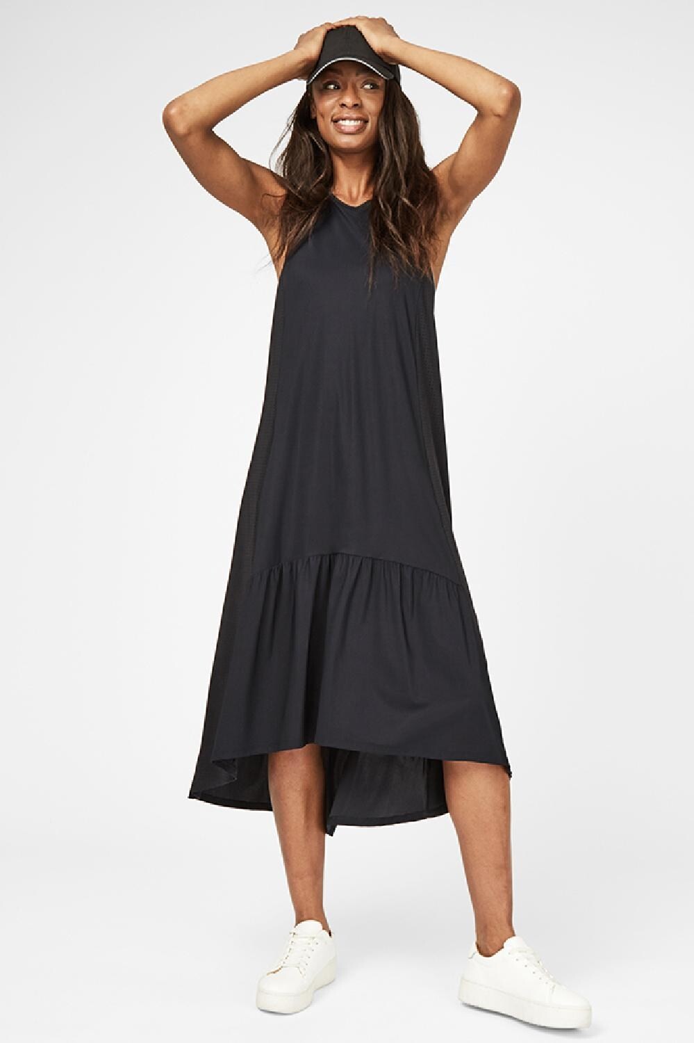 

Свободное платье миди Explorer Ace Sweaty Betty, черный