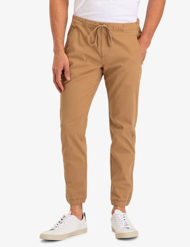 

Брюки U.S. Polo Assn. Stretch Twill Jogger, бежевый