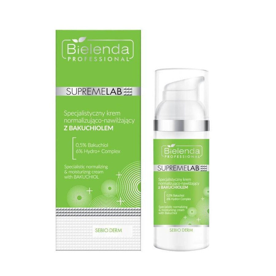 

Bielenda Professional SupremeLab Sebio Derm специализированный нормализующий и увлажняющий крем с бакучиолом 50мл