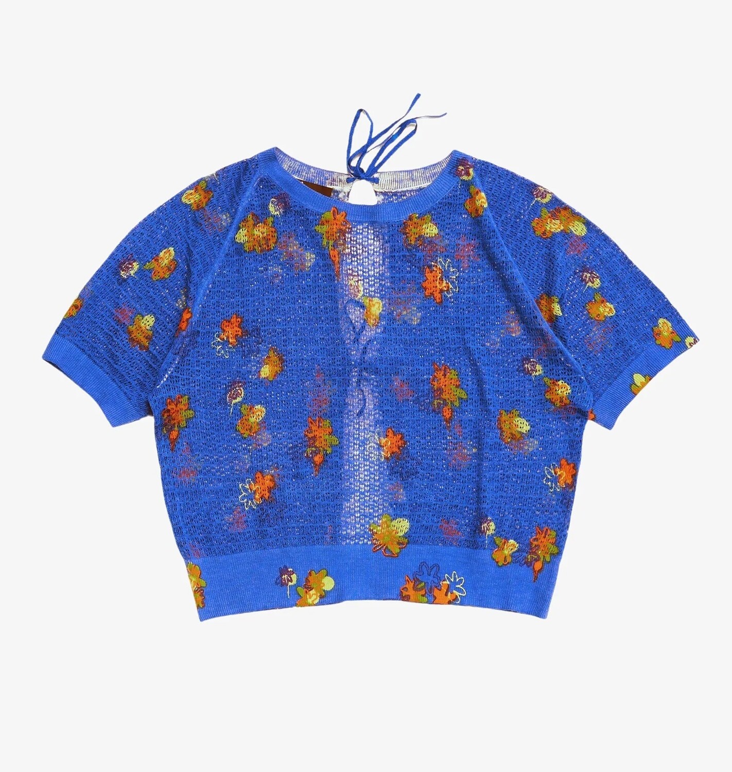 

Футболка Bimba Y Lola Spray Flowers Print, синий