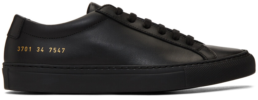 

Черные низкие кроссовки Original Achilles Common Projects