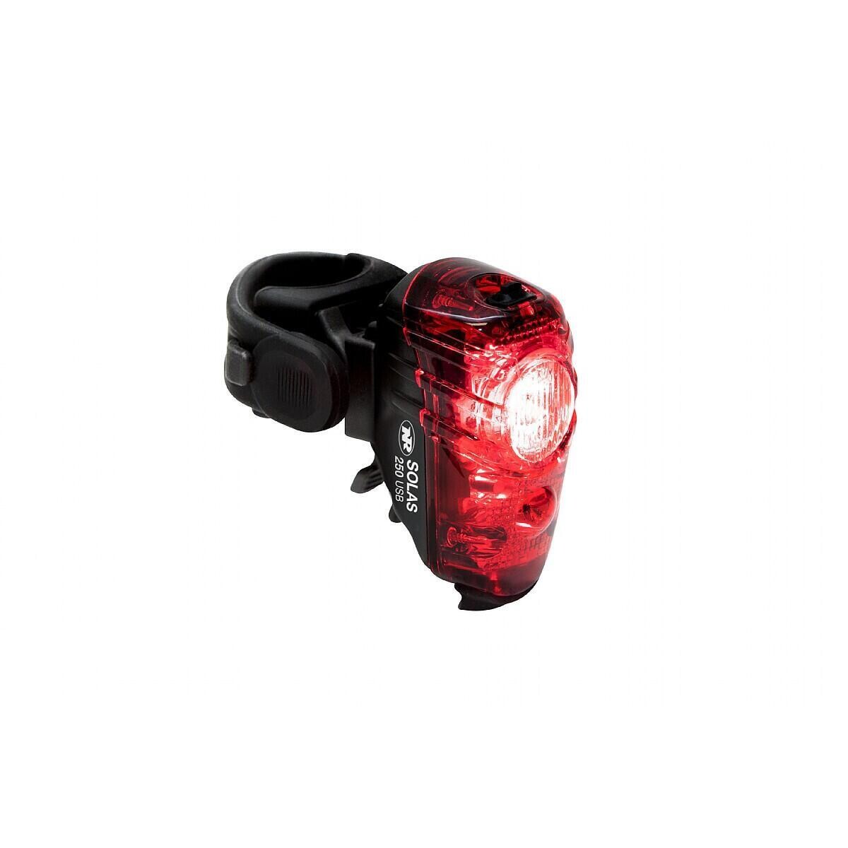 

Заднее освещение Nite Rider Solas 250 NITERIDER, черный / черный / красный