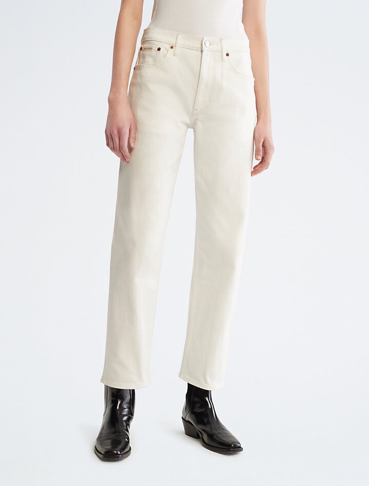 

Джинсы Original Straight Comfort Stretch Calvin Klein, белый