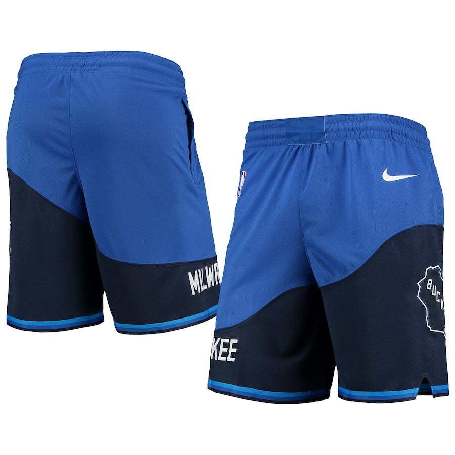 

Шорты Nike Milwaukee Bucks, синий