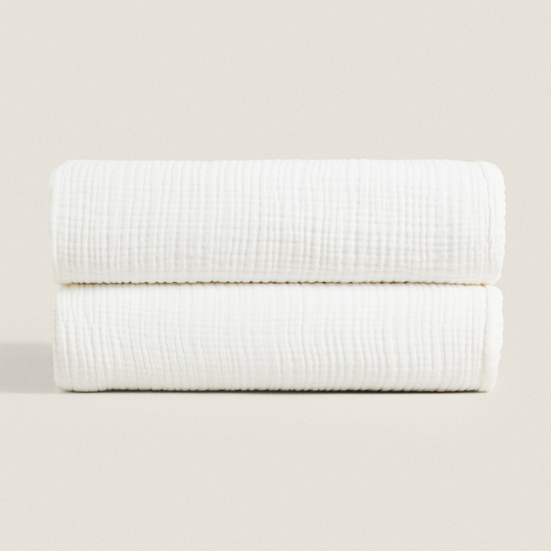 Плед Zara Home Cotton Muslin, белый плед из муслина вв 321 размер 80x100 мятный