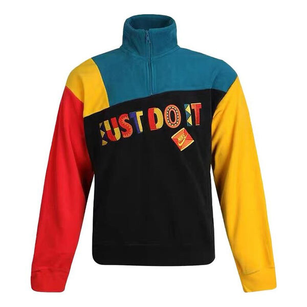 

Худи Men's Nike Reissue High Collar Fleece CW1342-010, разноцветный