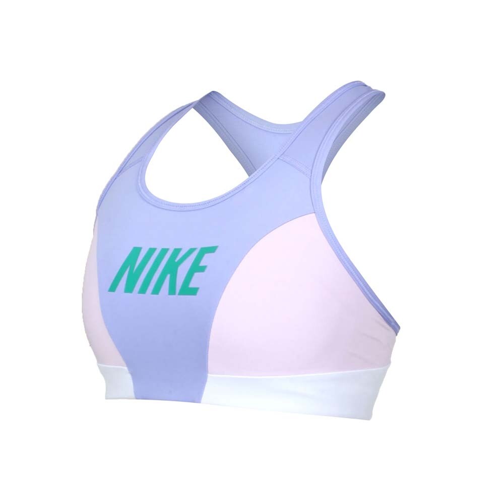 

Топ Nike DRI FIT Rhythm Yoga Sports Vest BRA, фиолетовый/светло-розовый