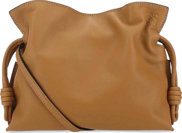 

Сумка Loewe Flamenco Clutch Mini Bag Warm Dessert, коричневый