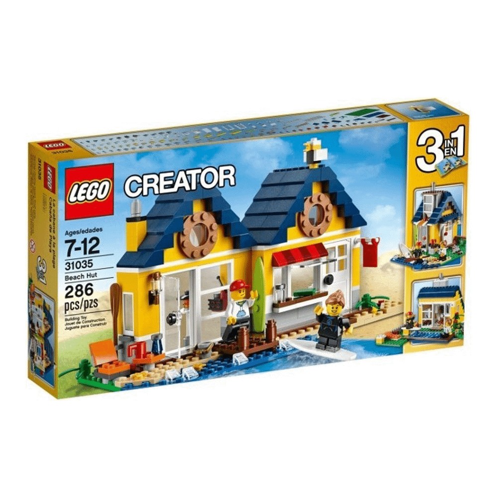конструктор lego ® creator 31138 туристический фургон на пляже Конструктор LEGO Creator 31035 Домик на пляже