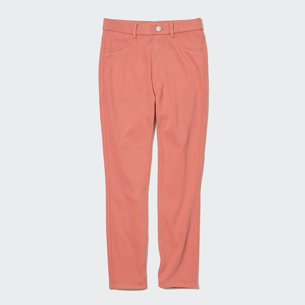 

Брюки Uniqlo Ultra Stretch High, розовый