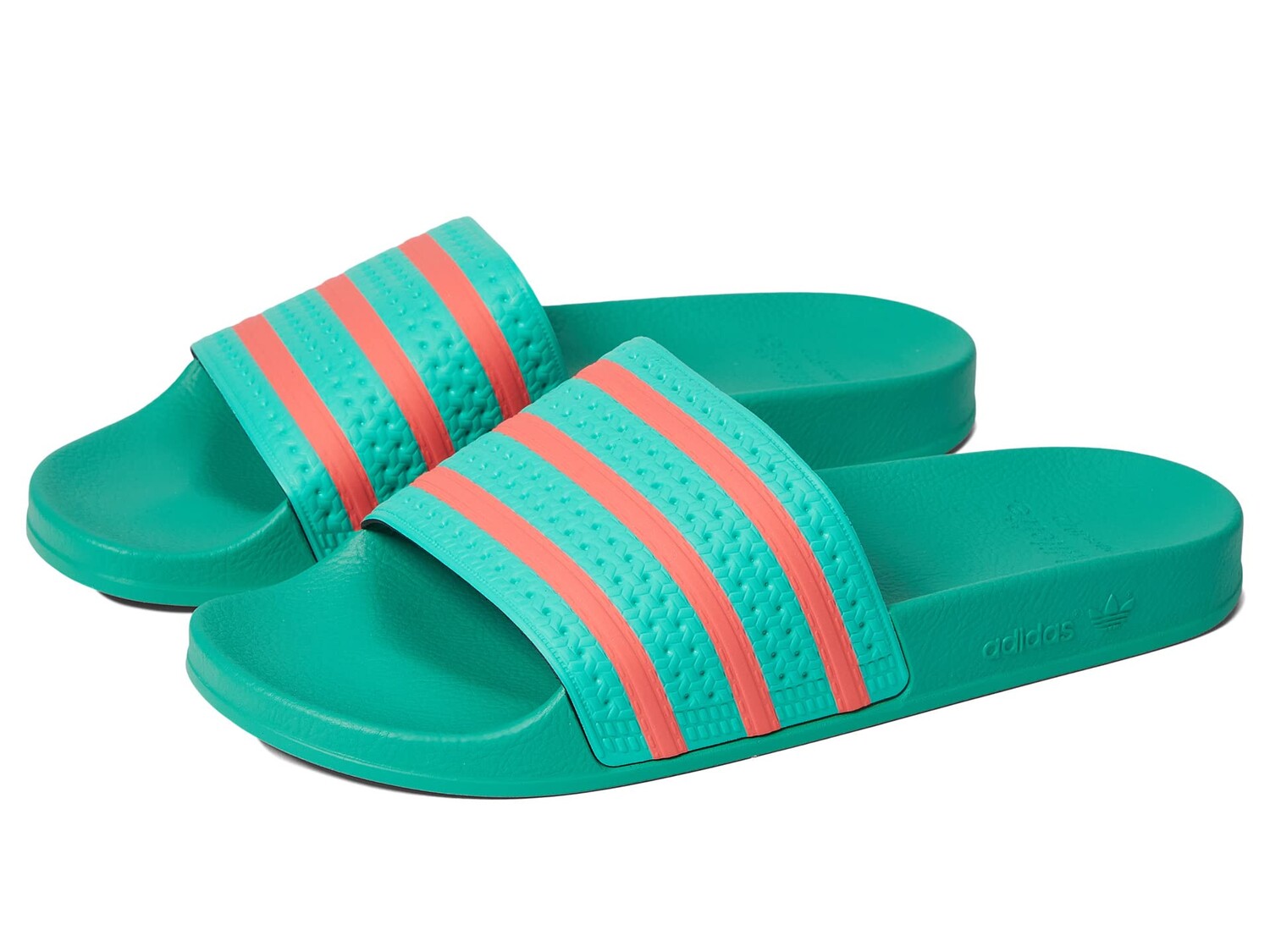 

Сандалии Adidas Originals Adilette, зеленый/оранжевый