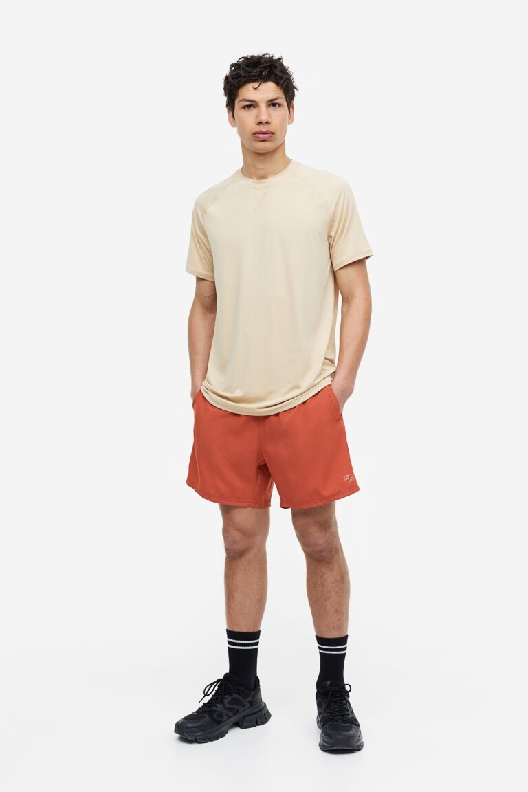 

Быстросохнущие спортивные шорты H&M, темно-оранжевый