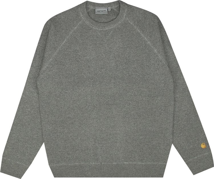 

Свитер Carhartt WIP Chase Sweater 'Grey Heather', серый