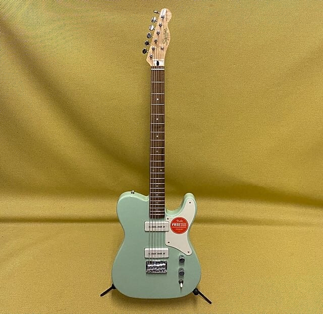 

037-7030-557 Squier Paranormal Baritone Carbronita Telecaster Электрогитара Surf Green 037-7030-557 Squier Paranormal Baritone Carbronita Telecaster Electric Guitar Surf Green
