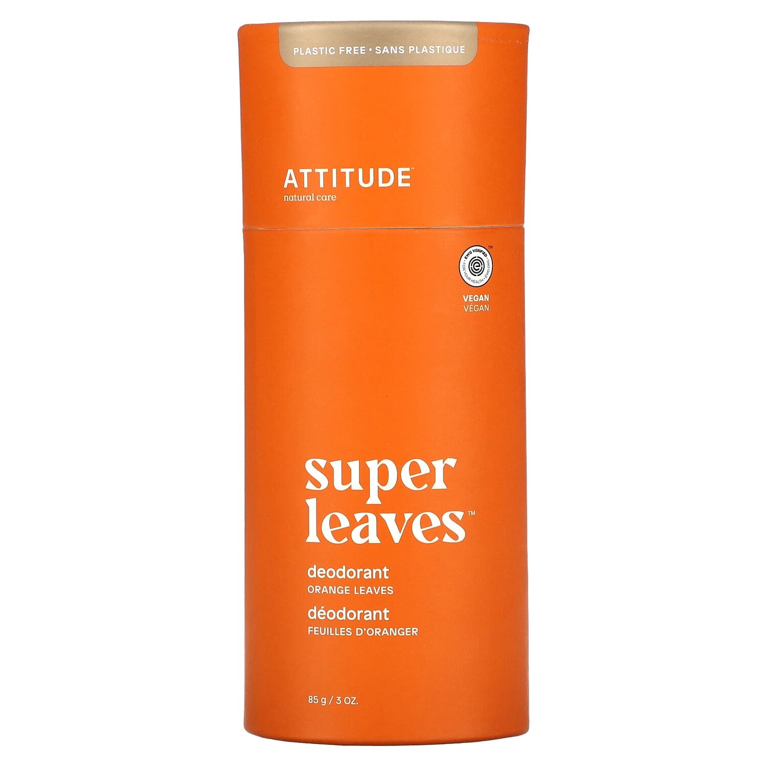 

Super Leaves, дезодорант, листья апельсина, 85 г (3 унции), ATTITUDE