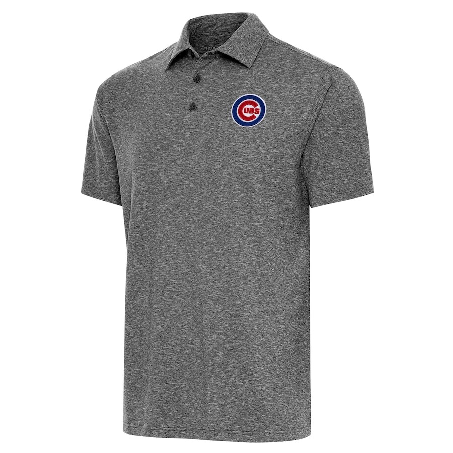 

Поло с коротким рукавом Antigua Chicago Cubs, черный