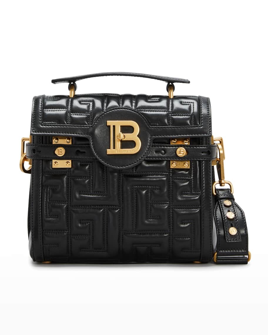 

Сумка-сэтчел BBuzz 23 из стеганой кожи ягненка Balmain