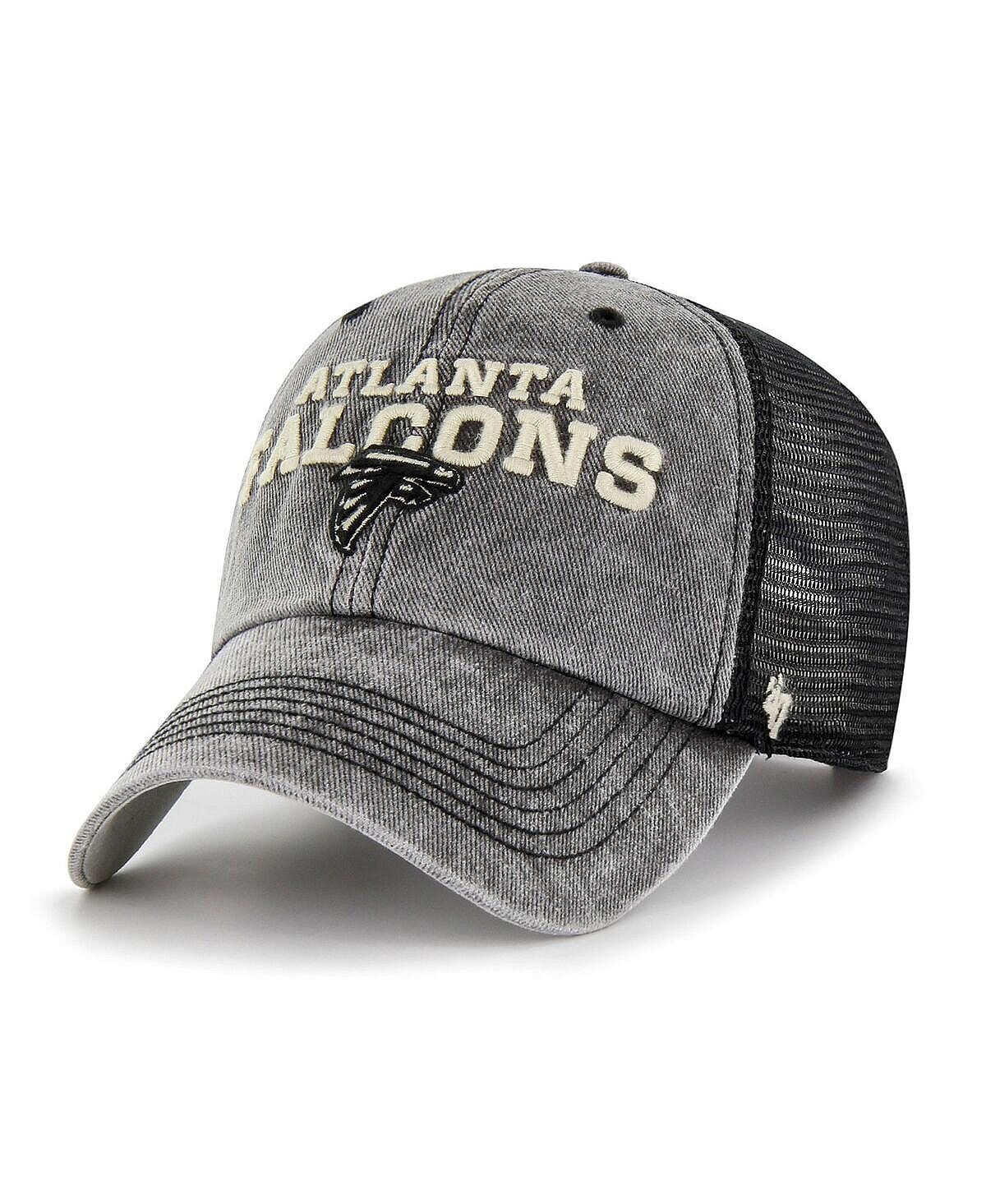 

Мужская кепка '47 Black Atlanta Falcons Drumlin Trucker Clean Up Snapback '47 Brand