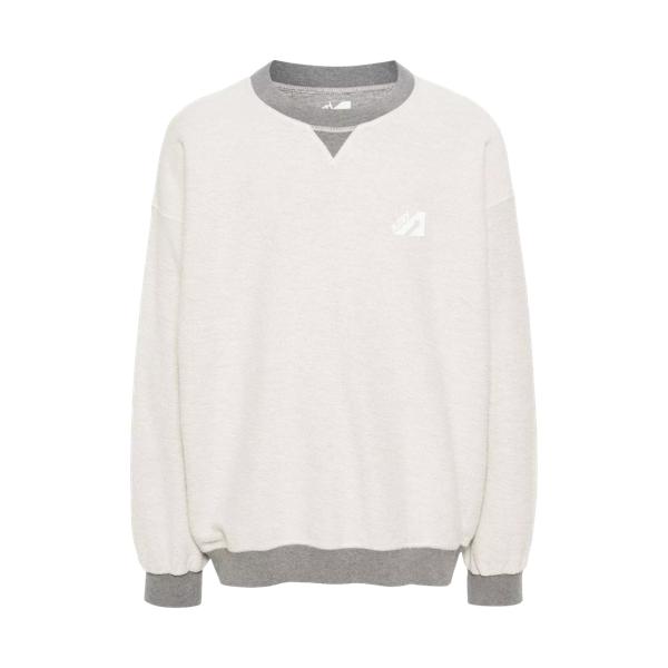 Футболка sweatshirt mit logo cream cream Autry International, белый