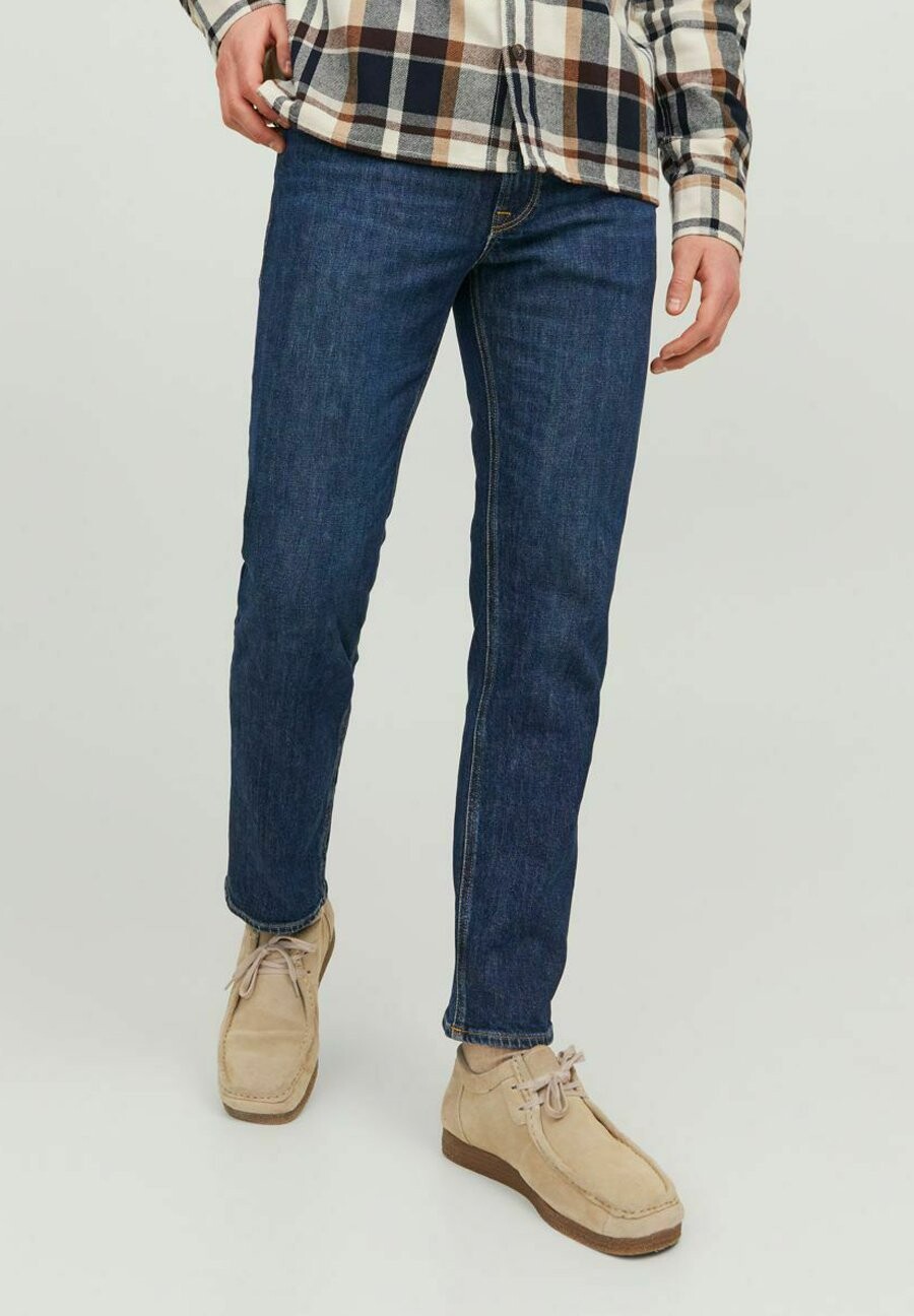 

Джинсы-сигареты Jack & Jones, синий деним