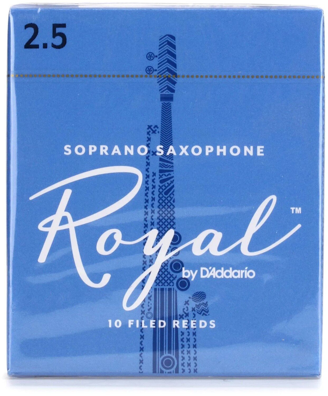 

D'Addario RIB1025 — трости для саксофона Royal Soprano — 2,5 шт. (10 шт. в упаковке)