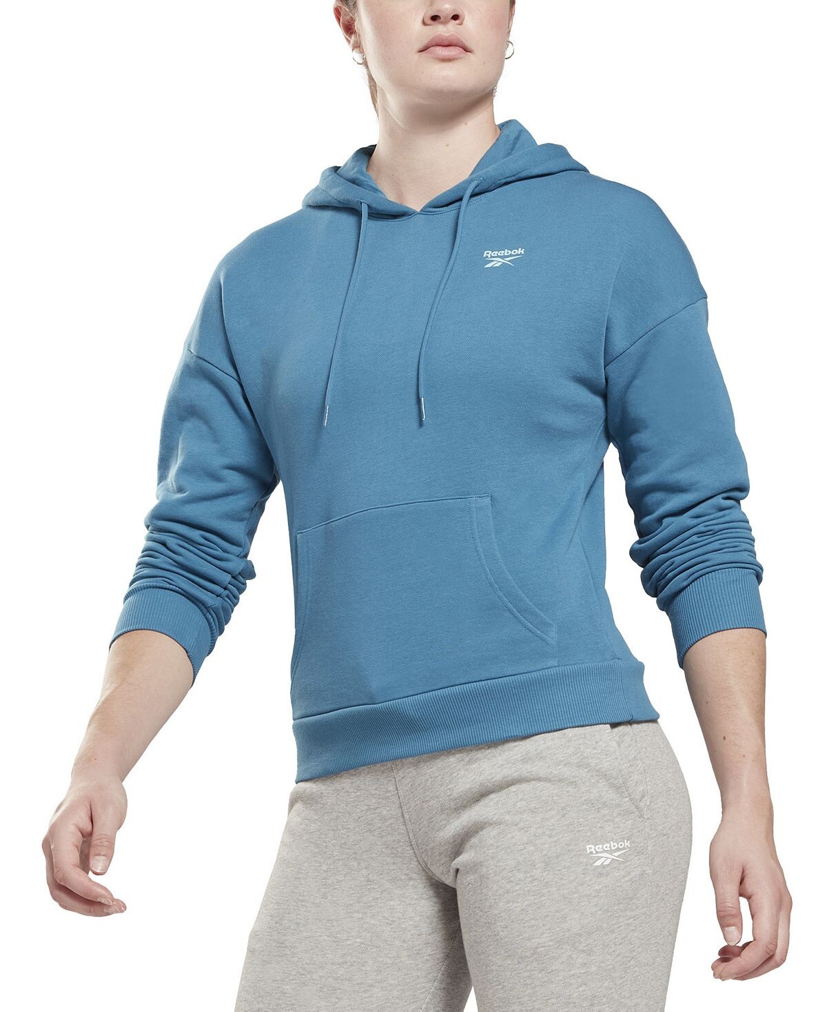 

Женское худи из ткани френч терри Reebok, мульти