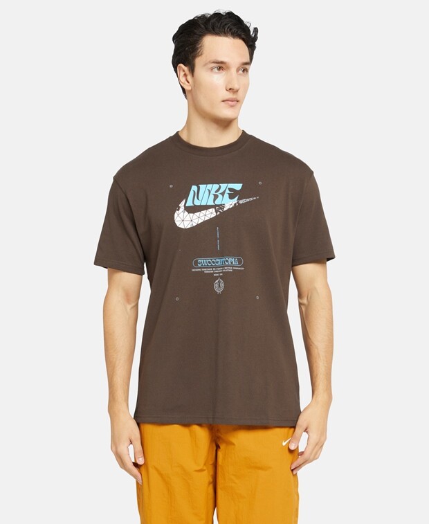 

Футболка Nike, темно коричневый