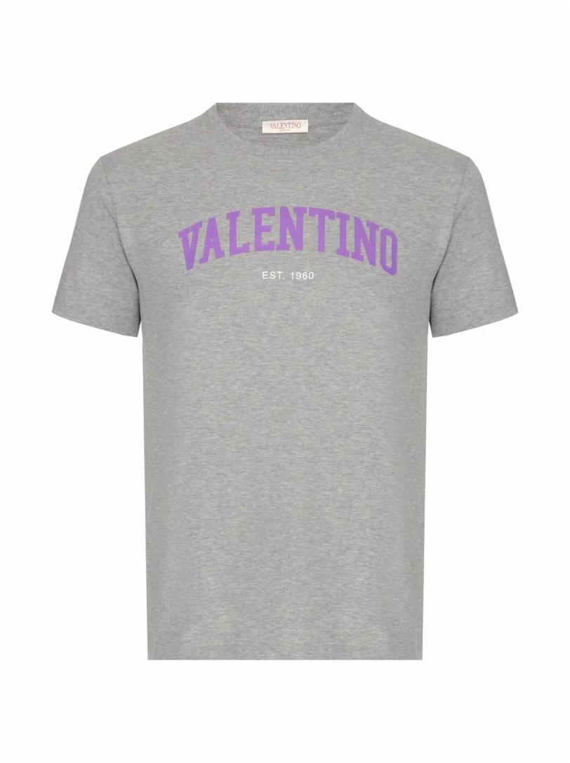 

Хлопковая футболка с логотипом Valentino