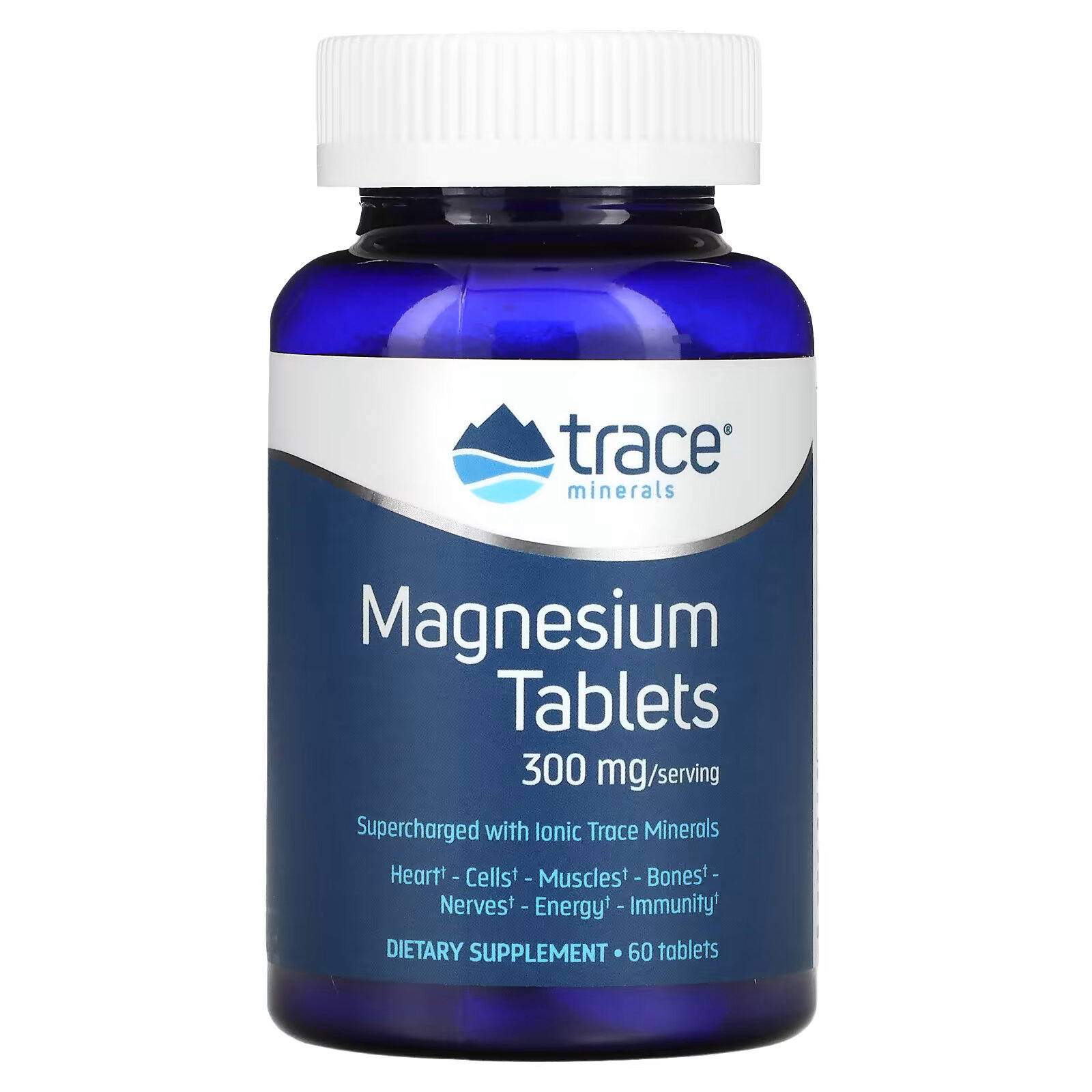 Trace Minerals магний, 150 мг, 60 таблеток