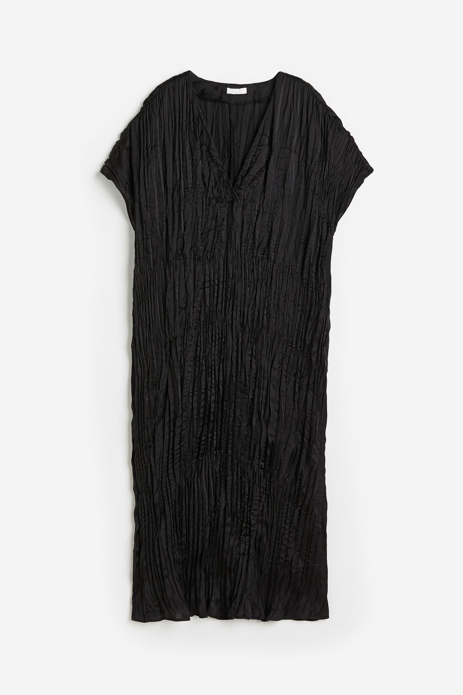 цена Платье-туника H&M Pleated, черный
