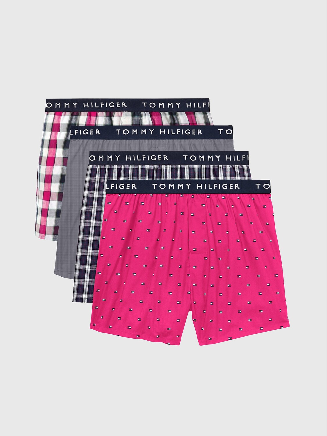 

Боксеры из тканого хлопка 4 шт. Tommy Hilfiger